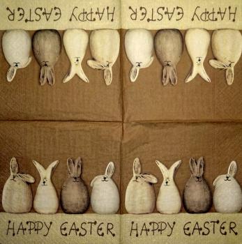184 Rabbits:  unnatürlich - 3-ply - 35x35 cm